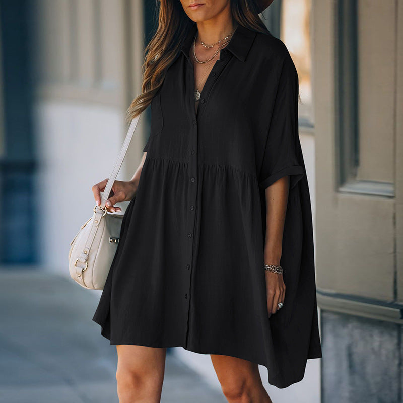 Rayon Bamboo Holiday Shirt Cardigan Loose Bikini Swimsuit Blouse Beach Sun Protection Overclothes Bella Mia